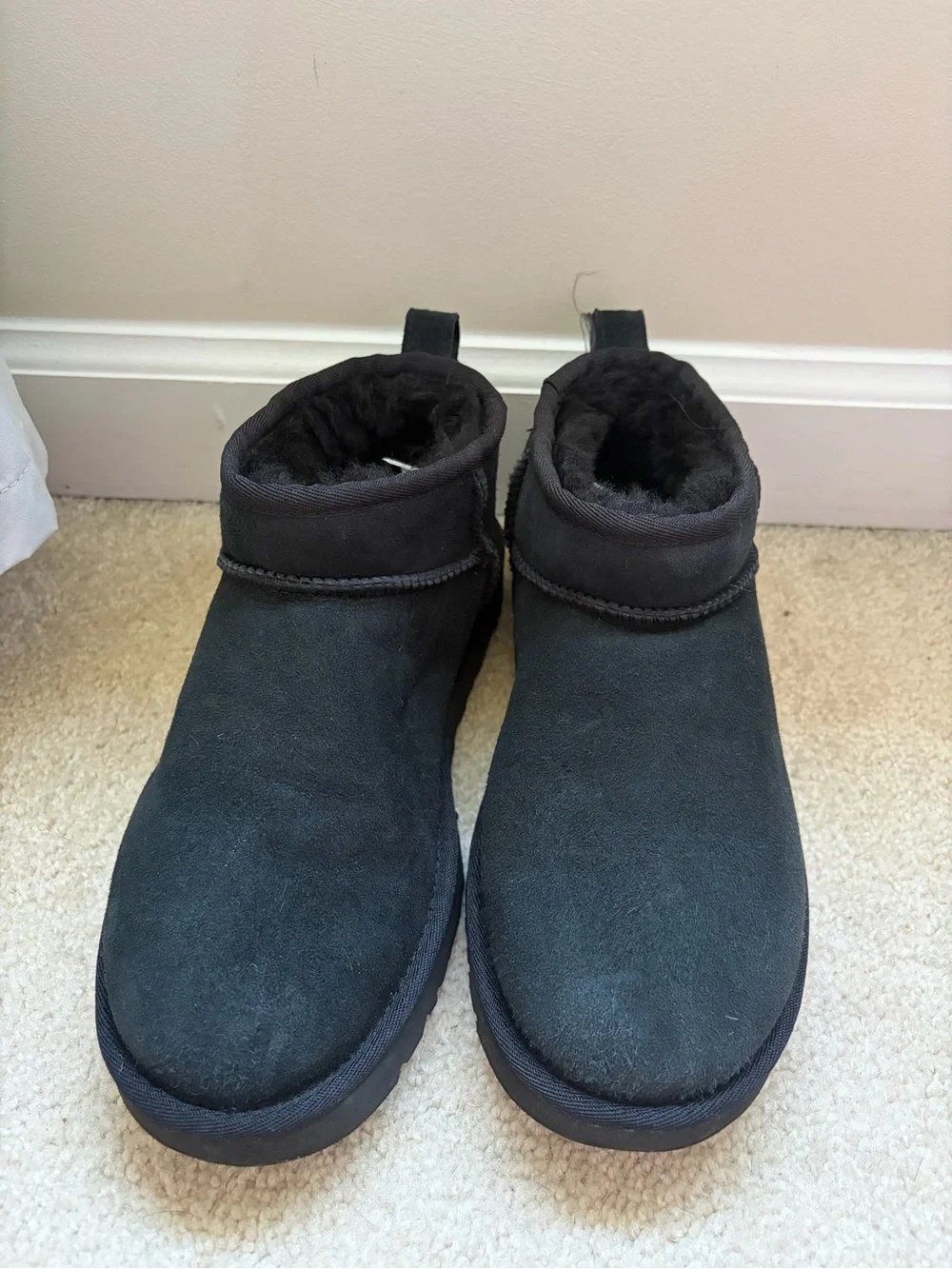 Black UGG Mini Boots